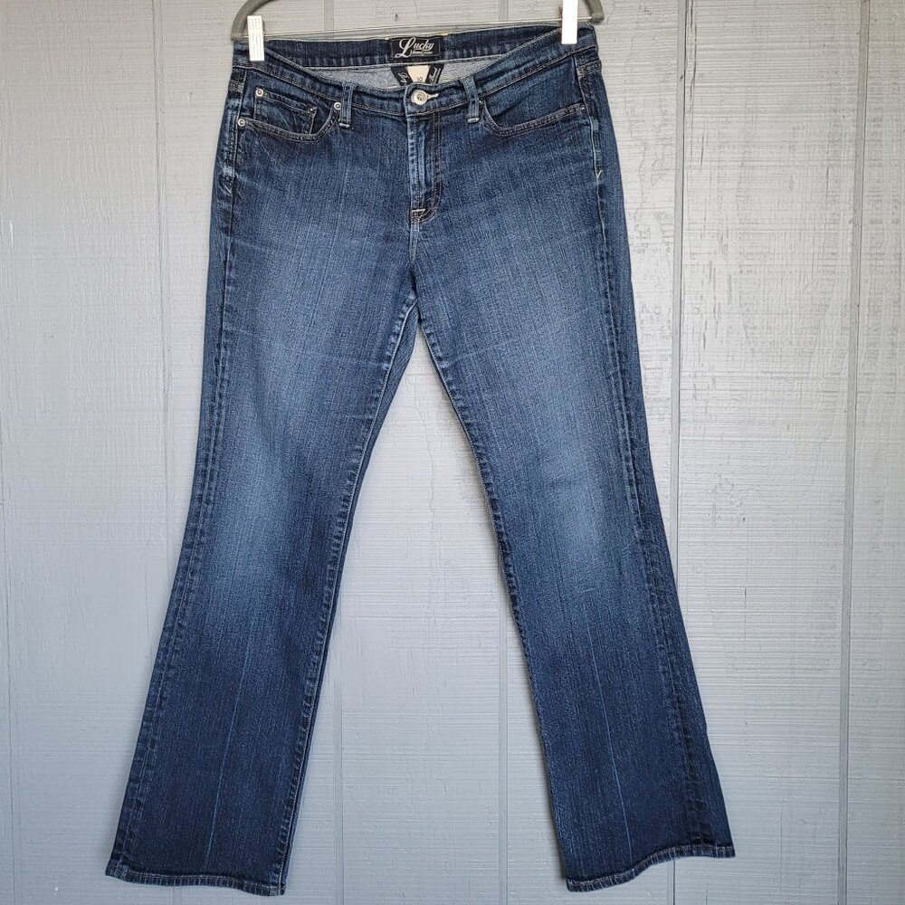 Lucky Brand Classic Rider Denim Jeans. Size 10/30